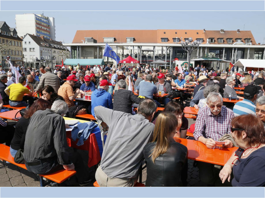 Maifeier 2019 in Hanau Maifeier 2019 in Hanau