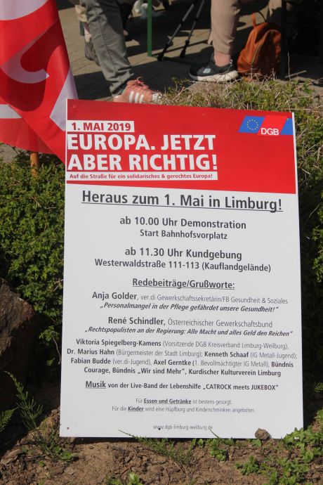 Maifeier in Limburg Maifeier in Limburg