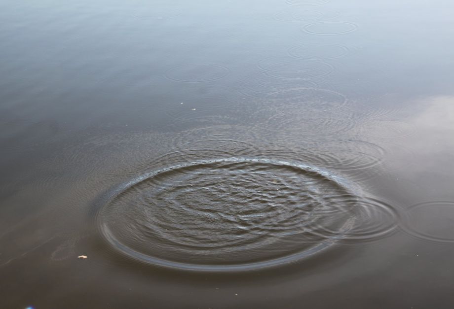 Ins Wasser fällt ein Stein- oder weite Kreise