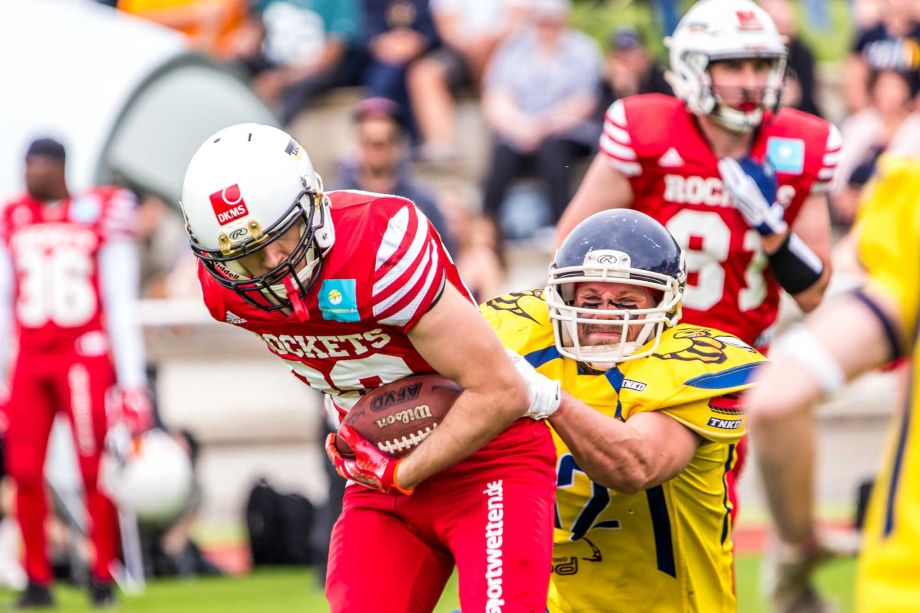 Rhein-Main Rockets vs. Hanau Hornets, 30.05.2019 American Football bei den Rhein-Main Rockets