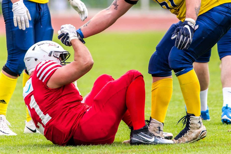 Rhein-Main Rockets vs. Hanau Hornets, 30.05.2019 American Football bei den Rhein-Main Rockets