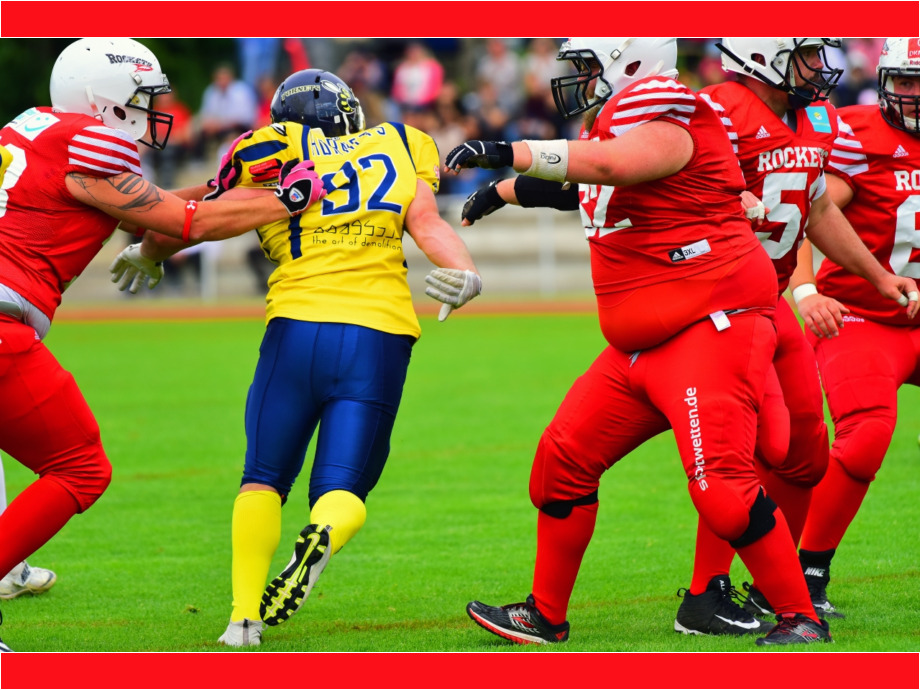 Rhein-Main Rockets vs. Hanau Hornets, 30.05.2019 American Football bei den Rhein-Main Rockets