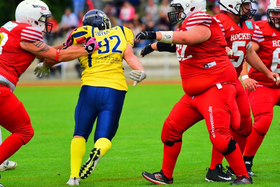 Rhein-Main Rockets vs. Hanau Hornets, 30.05.2019 American Football bei den Rhein-Main Rockets