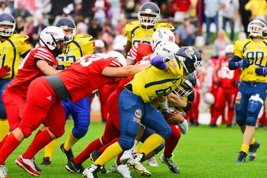 Rhein-Main Rockets vs. Hanau Hornets, 30.05.2019 American Football bei den Rhein-Main Rockets