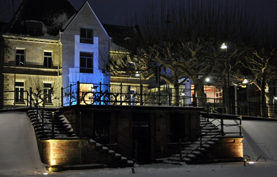 Wintereinbruch in Frankfurt Wintereinbruch in Frankfurt