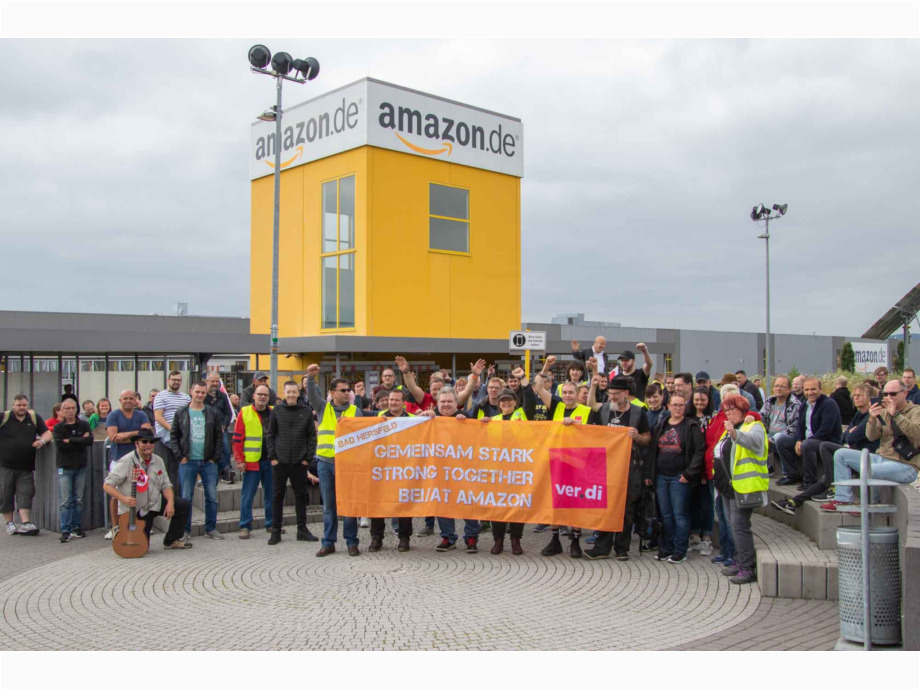 2019-07-15 Streik bei Amazon Bad Hersfeld am Prime Day