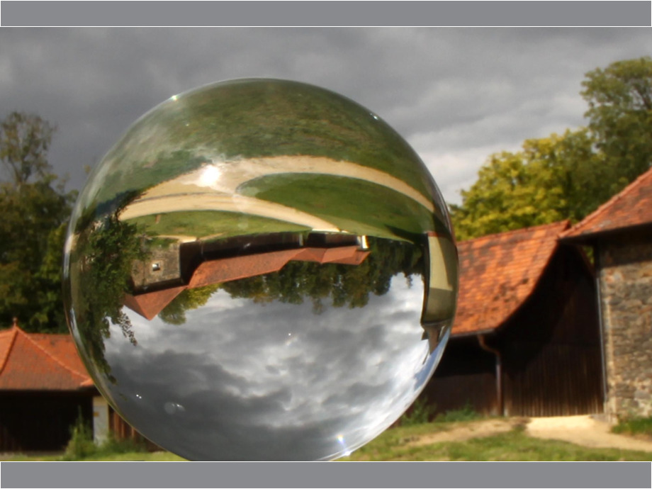 Die Erde ist rund und die Welt steht Kopf