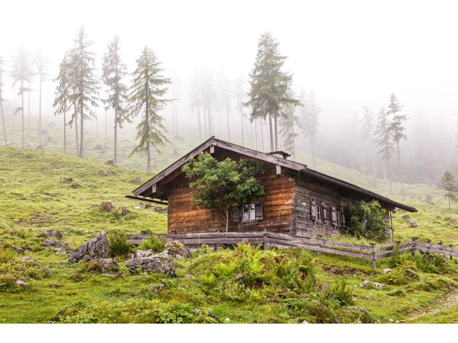 Berghütte im Nationalpark Berchtesgaden Berghütte im Nationalpark Berchtesgaden