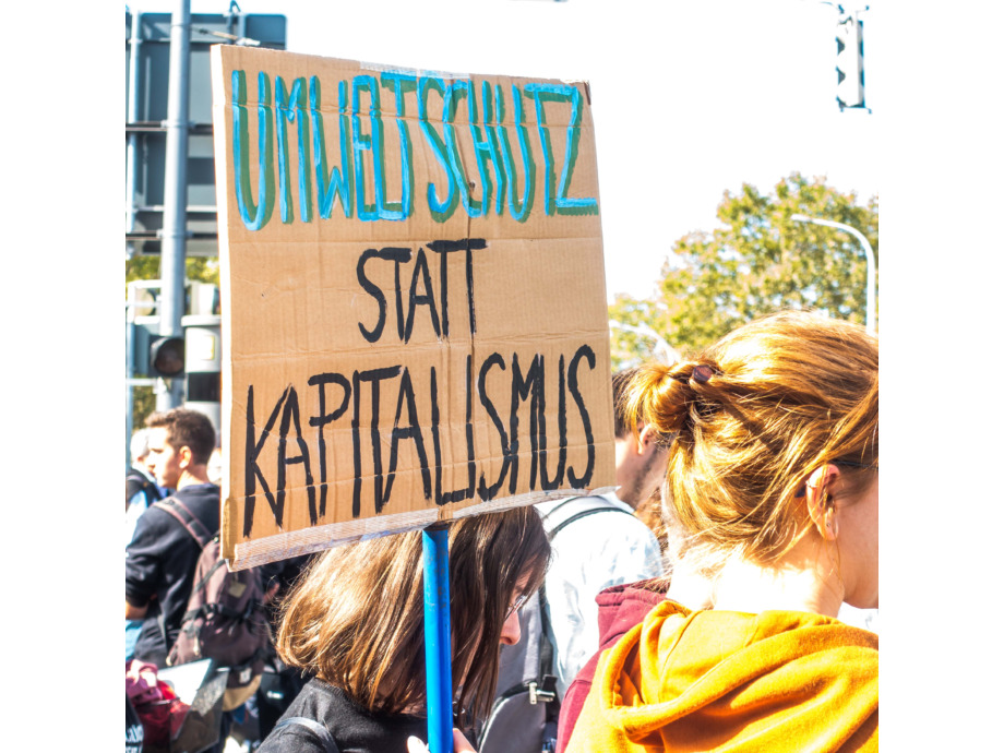 Umweltschutz statt Kapitalismus