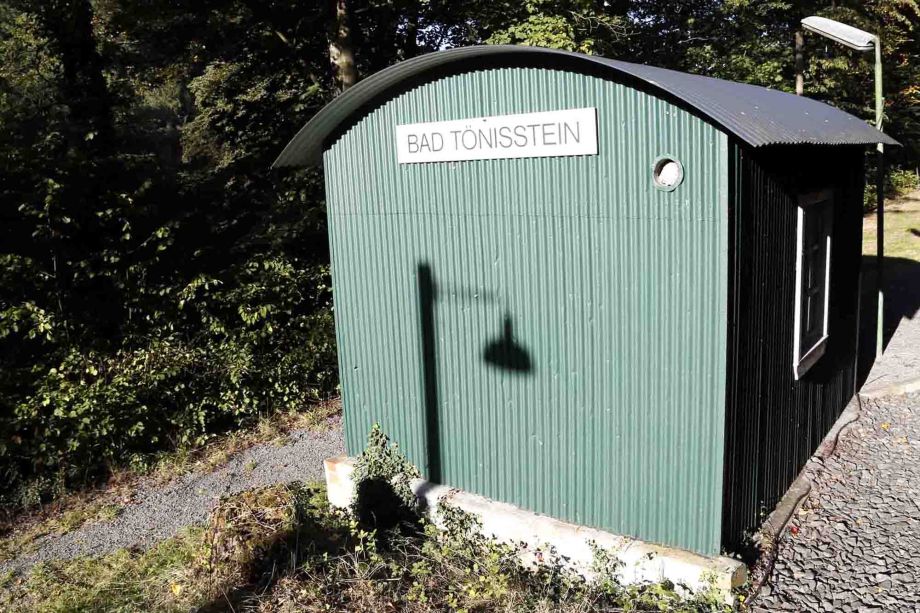 der "Bahnhof" von Bad Tönisstein der "Bahnhof" von Bad Tönisstein