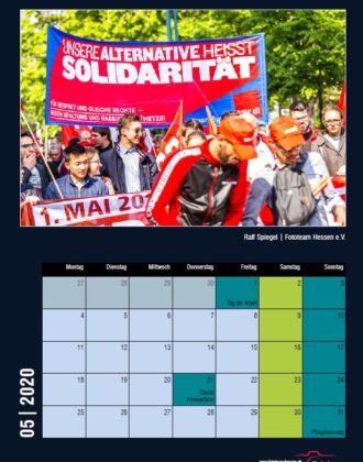 Monatskalender 2020
