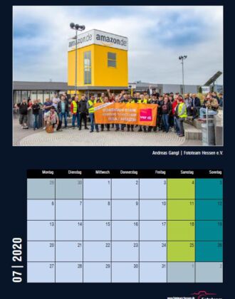 Monatskalender 2020