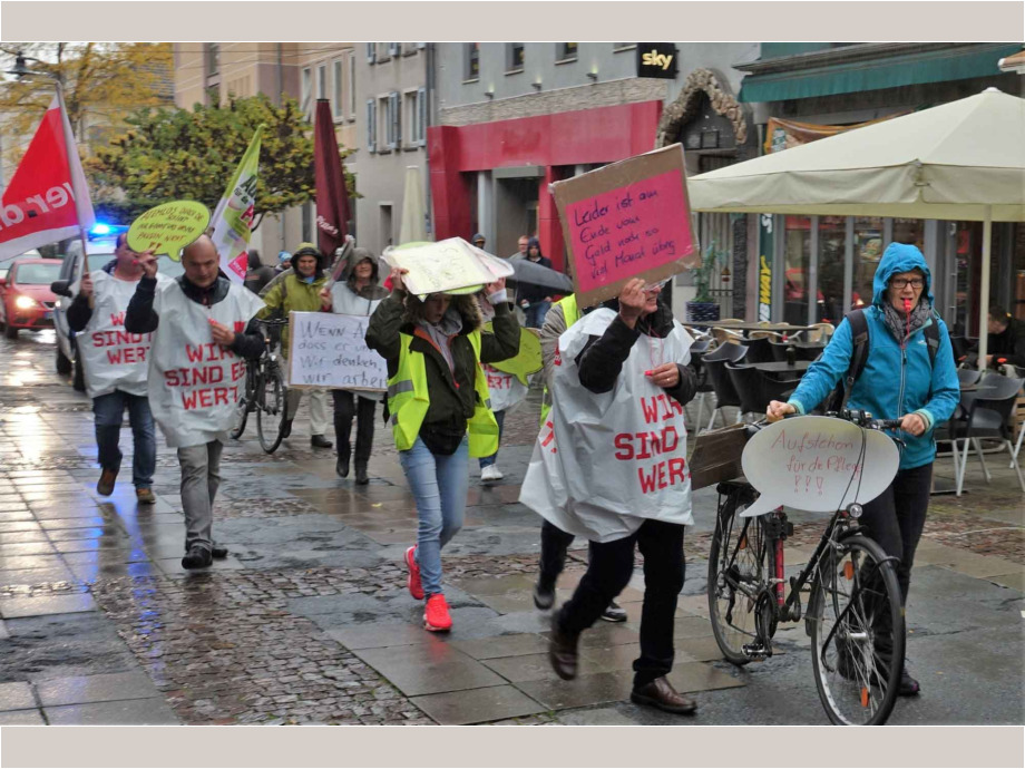 2019-10-19 Warnstreik Wohnpark Kranichstein