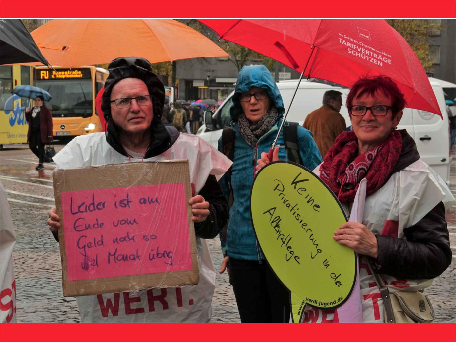 2019-10-19 Warnstreik Wohnpark Kranichstein