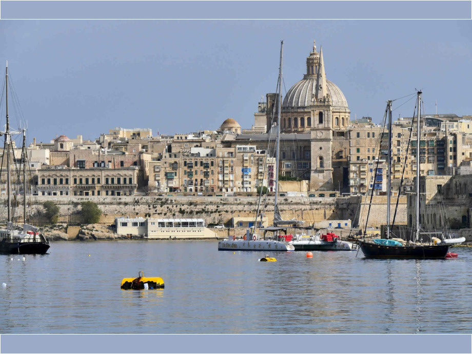 Skyline von Valetta, Malta
