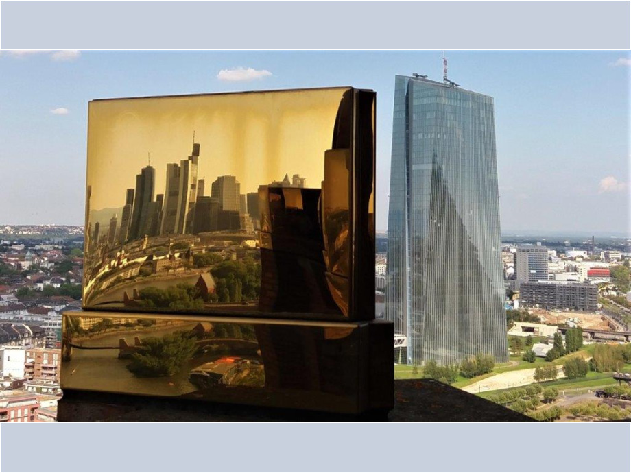 Skyline vom Main-Plaza aus