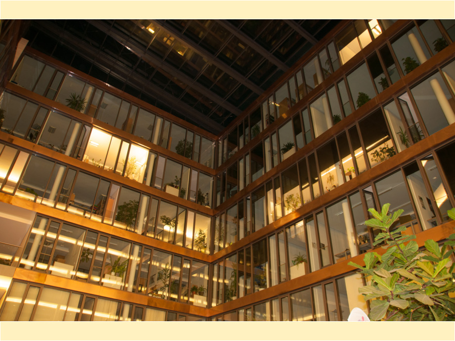Foyer des Gießener Rathauses