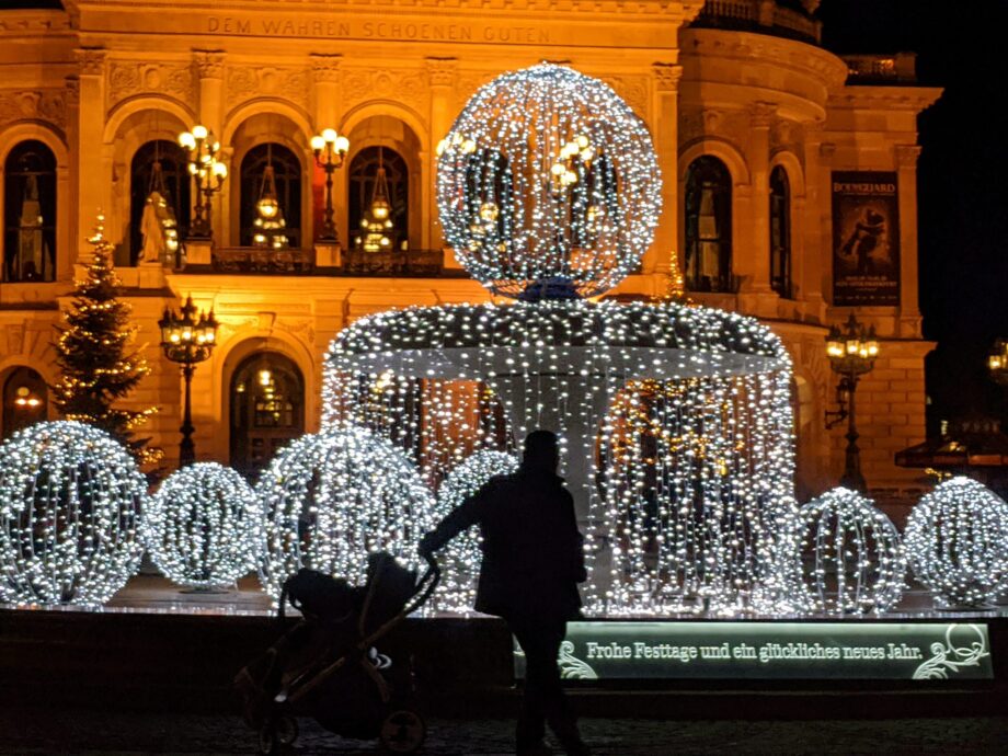 Brunnen an der Alten Oper