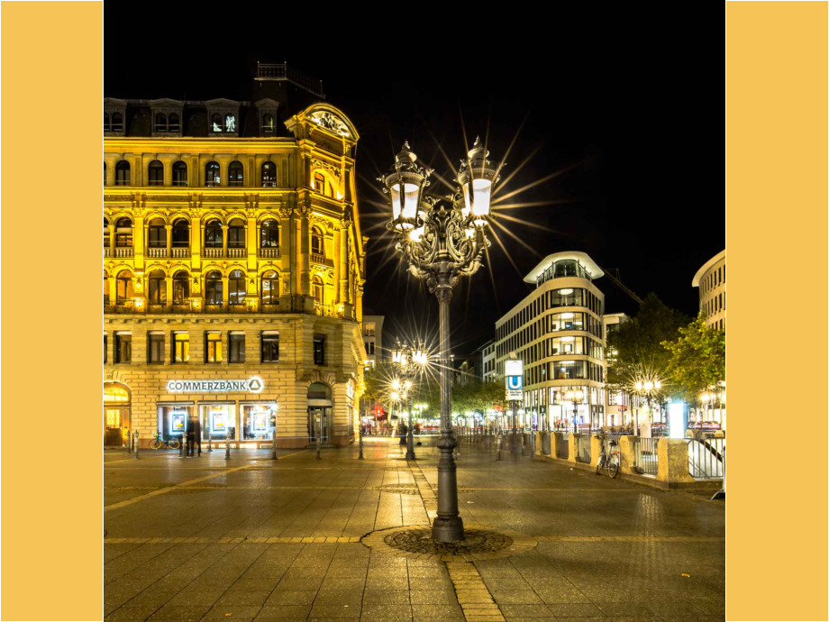 Frankfurt bei Nacht