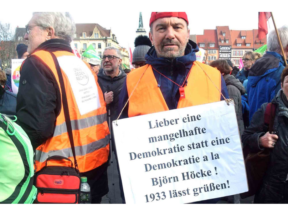 #Nichtmituns - 18.000 demonstrieren am 15. Februar 2020 in Erfurt gegen Pakt mit rechts #Nichtmituns - 18.000 demonstrieren am 15. Februar 2020 in Erfurt gegen Pakt mit rechts