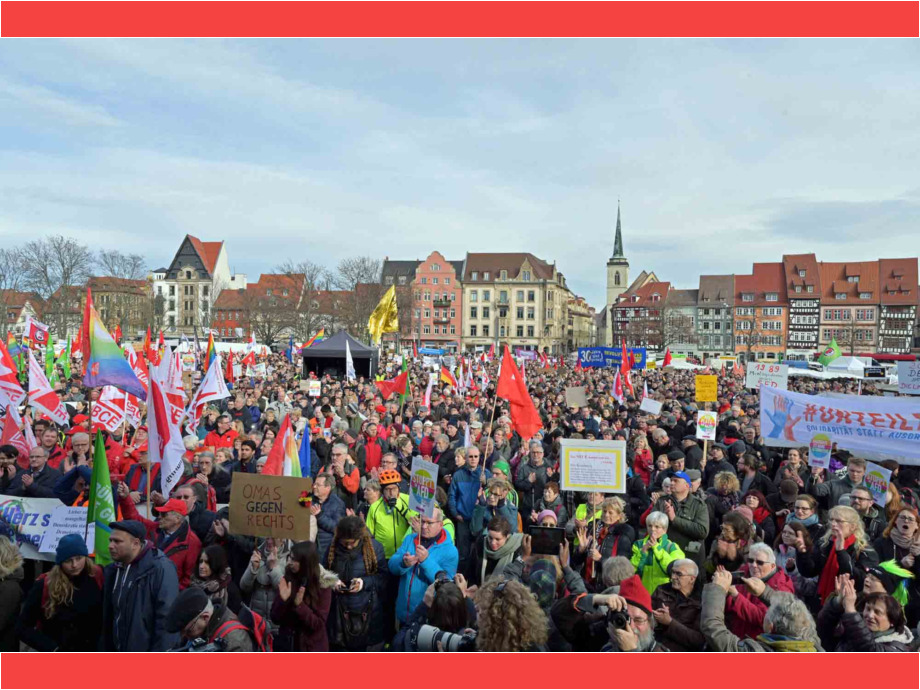 #Nichtmituns - 18.000 demonstrieren am 15. Februar 2020 in Erfurt gegen Pakt mit rechts #Nichtmituns - 18.000 demonstrieren am 15. Februar 2020 in Erfurt gegen Pakt mit rechts