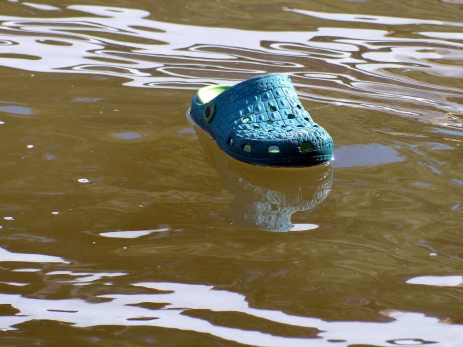 Käpt'n Blaubärs Schuh