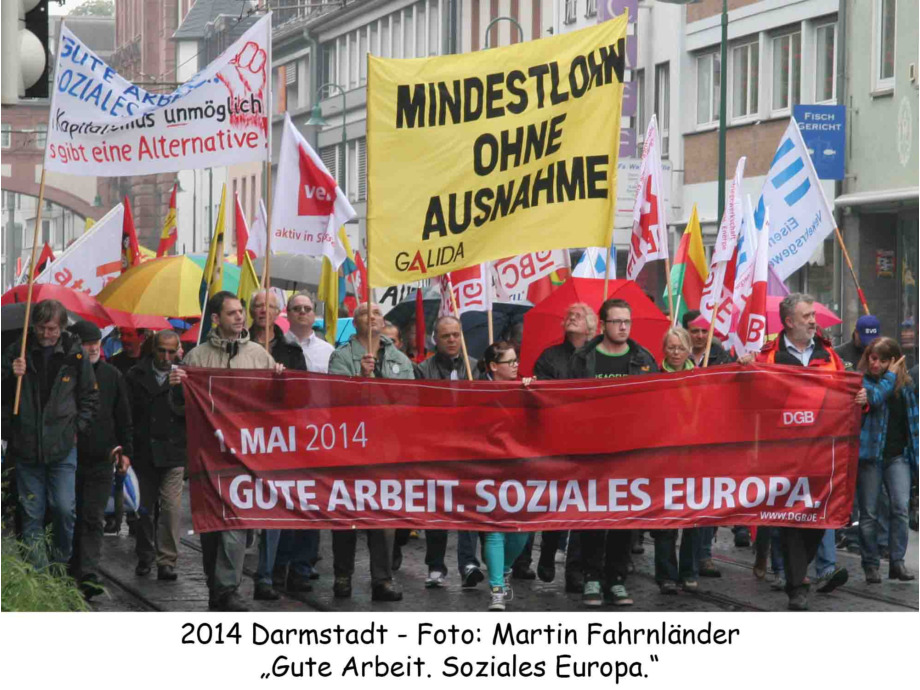 Rückblick auf gewerkschaftliche Mai-Veranstaltungen in Hessen und anderswo