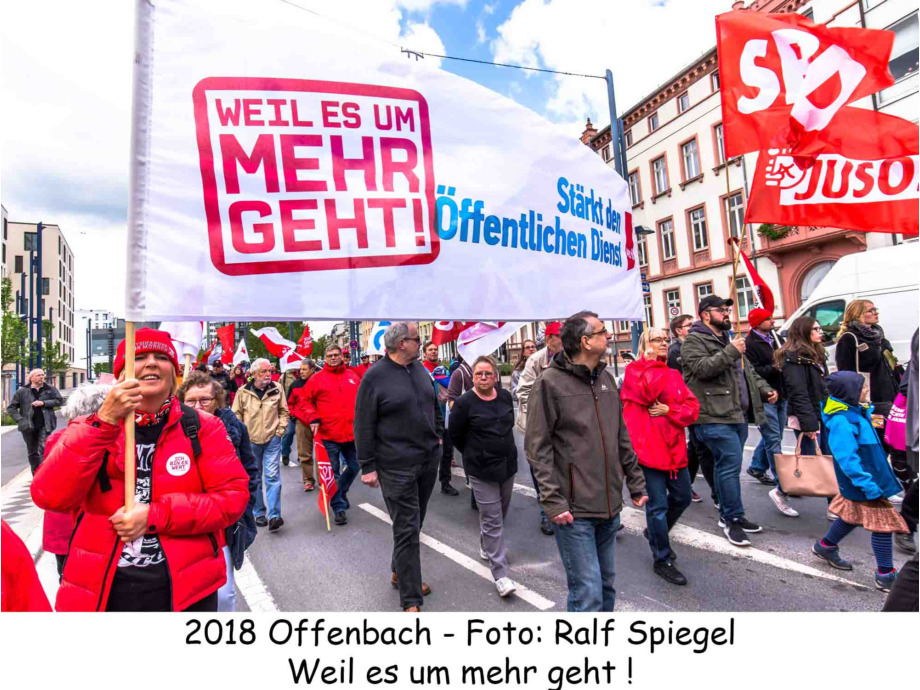 Rückblick auf gewerkschaftliche Mai-Veranstaltungen in Hessen und anderswo