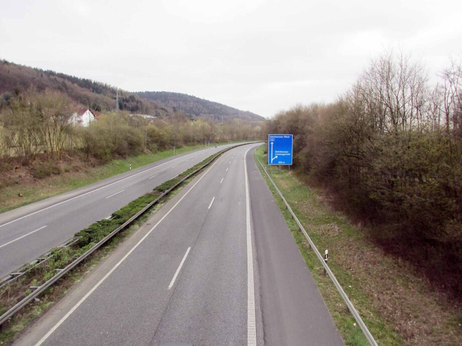 A66 11 Uhr 20 bei Gelnhausen