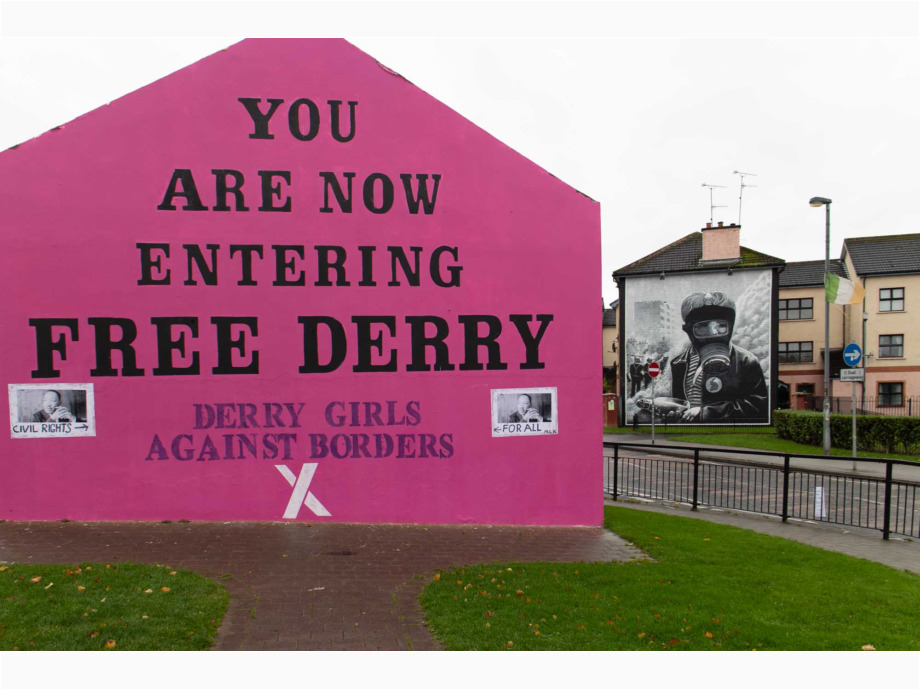 Derry Girls Against Borders