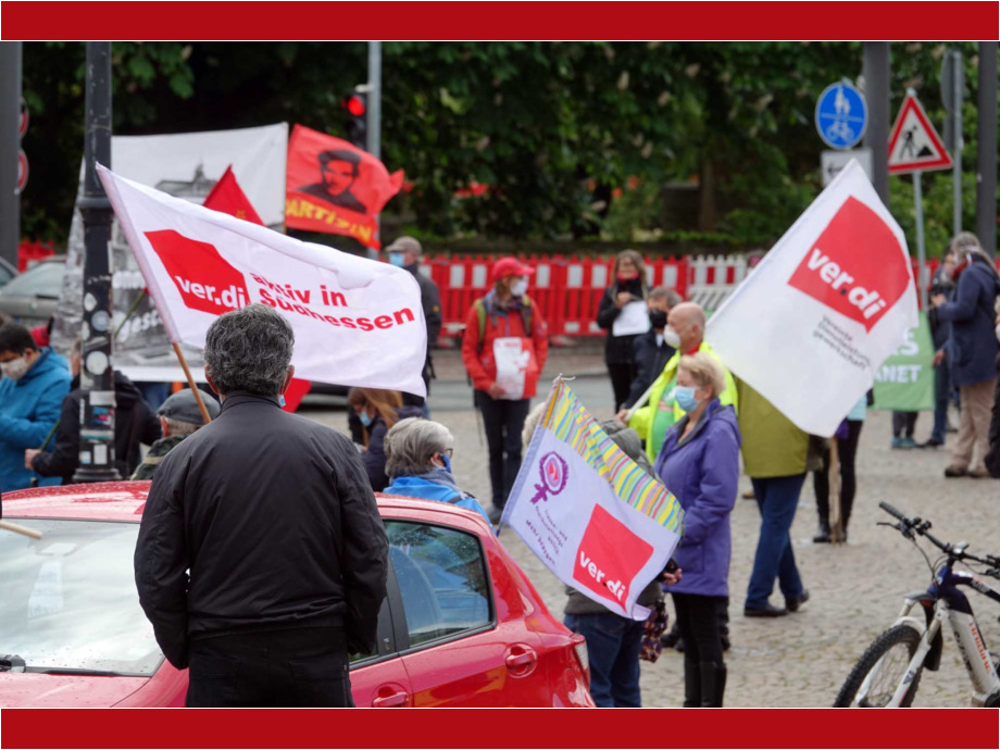 1. Mai 2020 - DGB-Kundgebung in Darmstadt