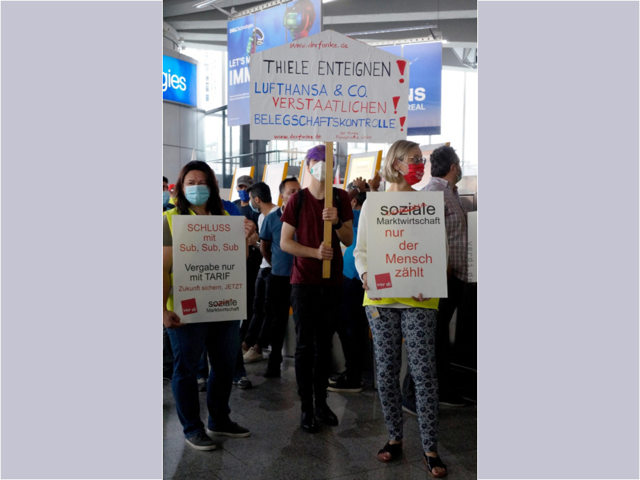 Gegen Personalabbau