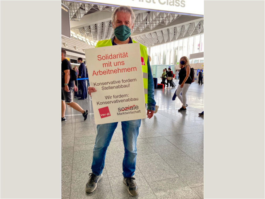 Solidarität mit uns Arbeitnehmern!