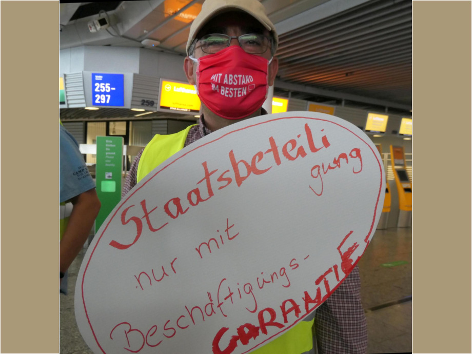 Für den Erhalt der Arbeitsplätze!
