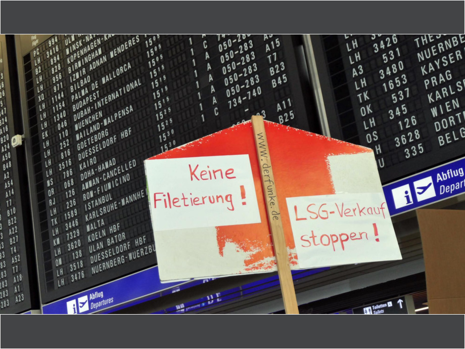 Keine Filetierung!