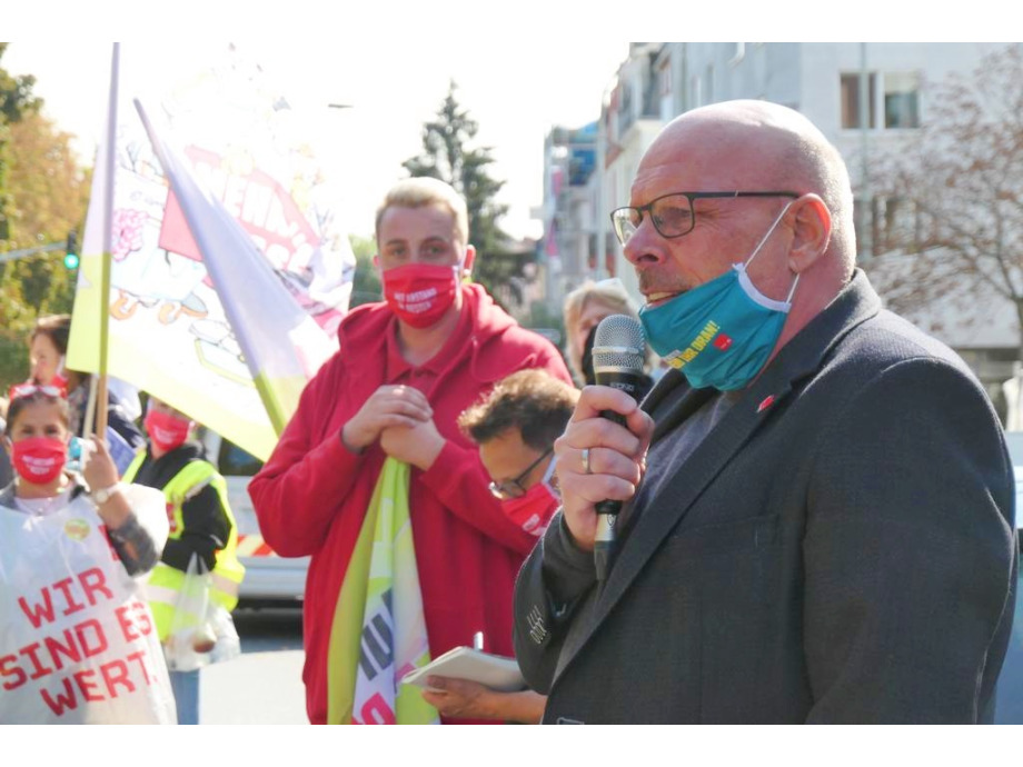 Jürgen Bothner, Landesbezirksleiter verdi Hessen