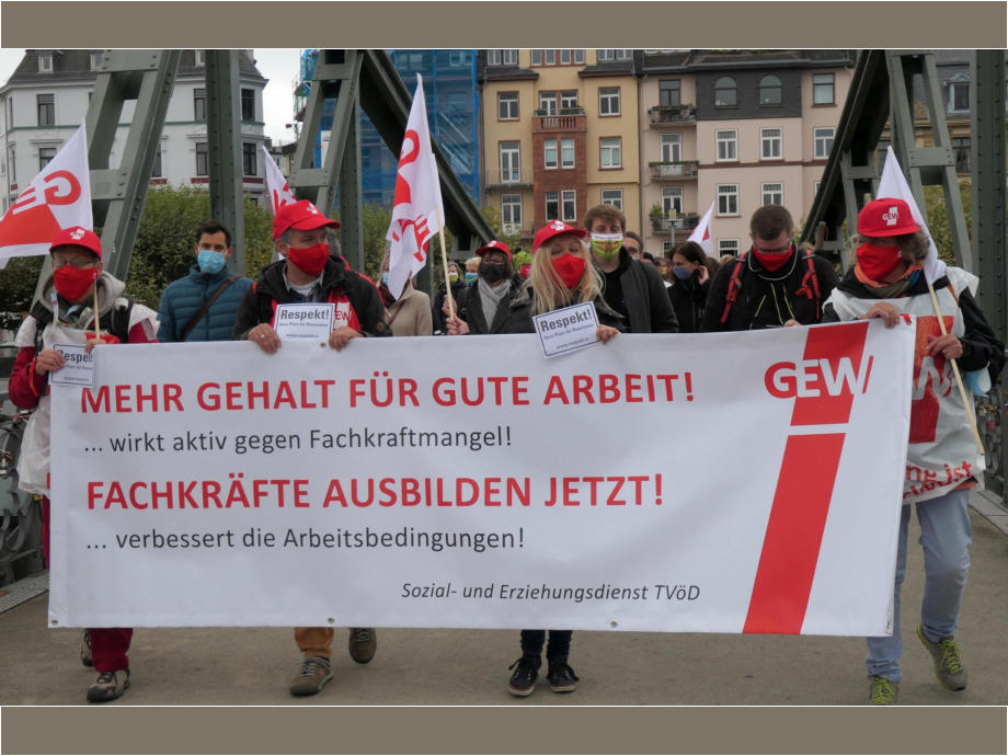 Die GEW ist auch dabei