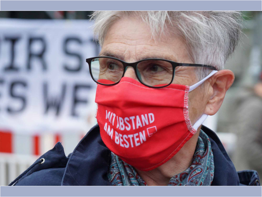 Warnstreik in Offenbach in der Tarifrunde Öffentlicher Dienst 2020