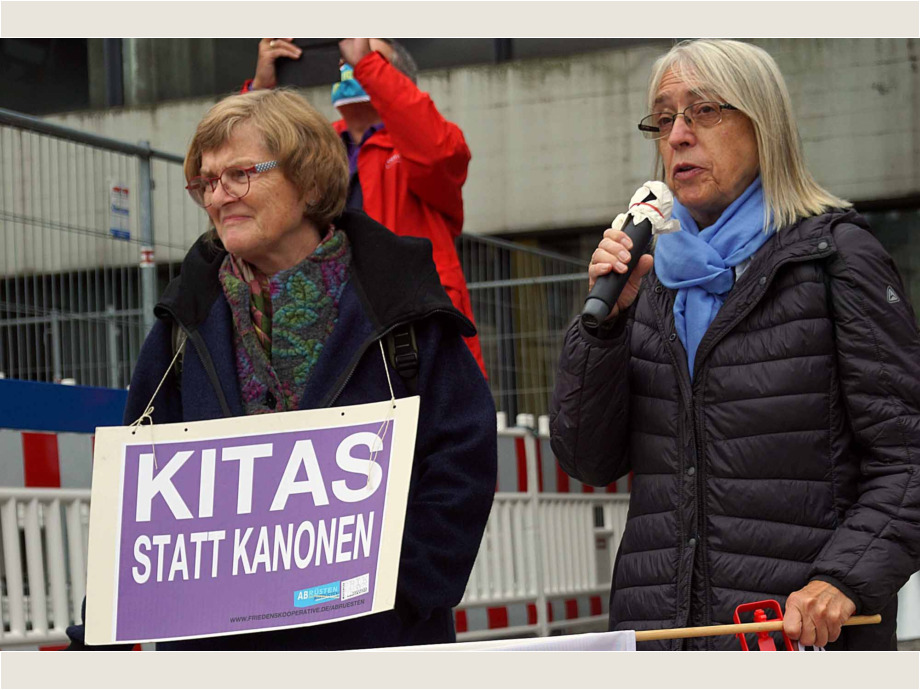 Warnstreik in Offenbach in der Tarifrunde Öffentlicher Dienst 2020