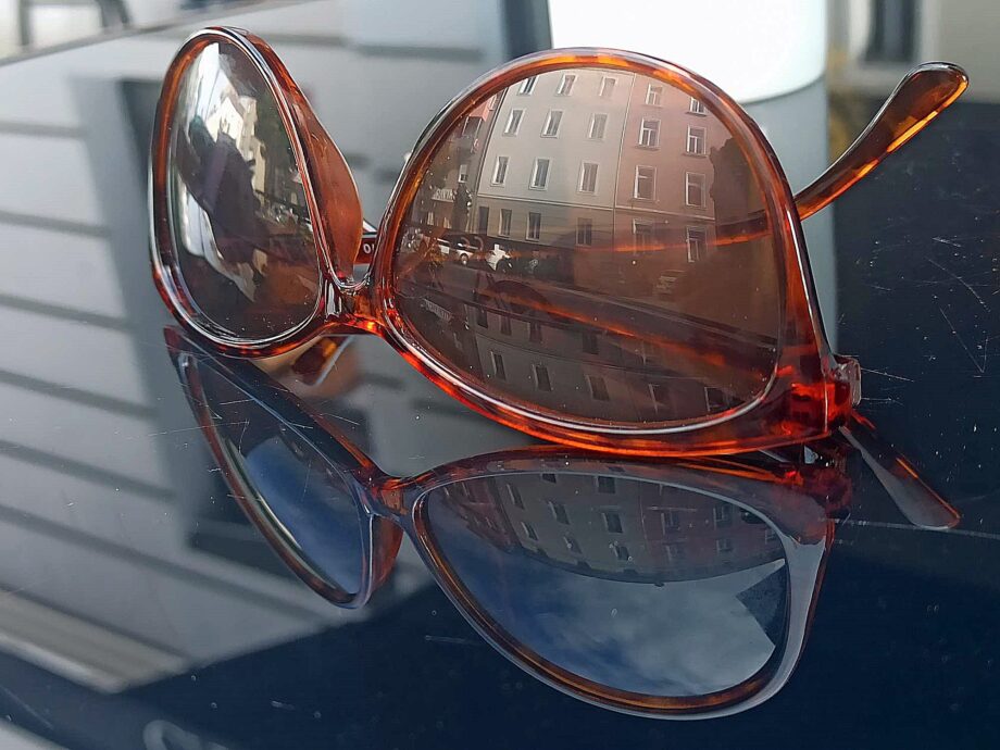 Fenster in der Sonnenbrille
