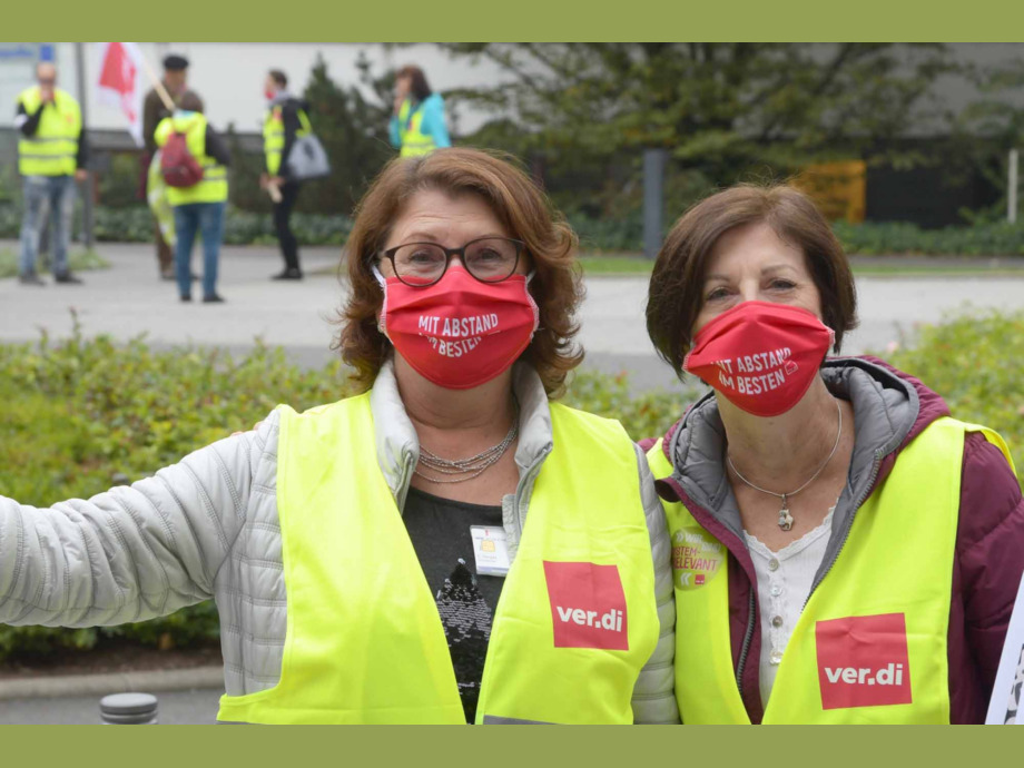 2020-09-30 Tarifrunde OeD Warnstreik Klinikum Hanau und Altenpflegezentrum Rodenbach 2020-09-30 Tarifrunde OeD Warnstreik Klinikum Hanau und Altenpflegezentrum Rodenbach