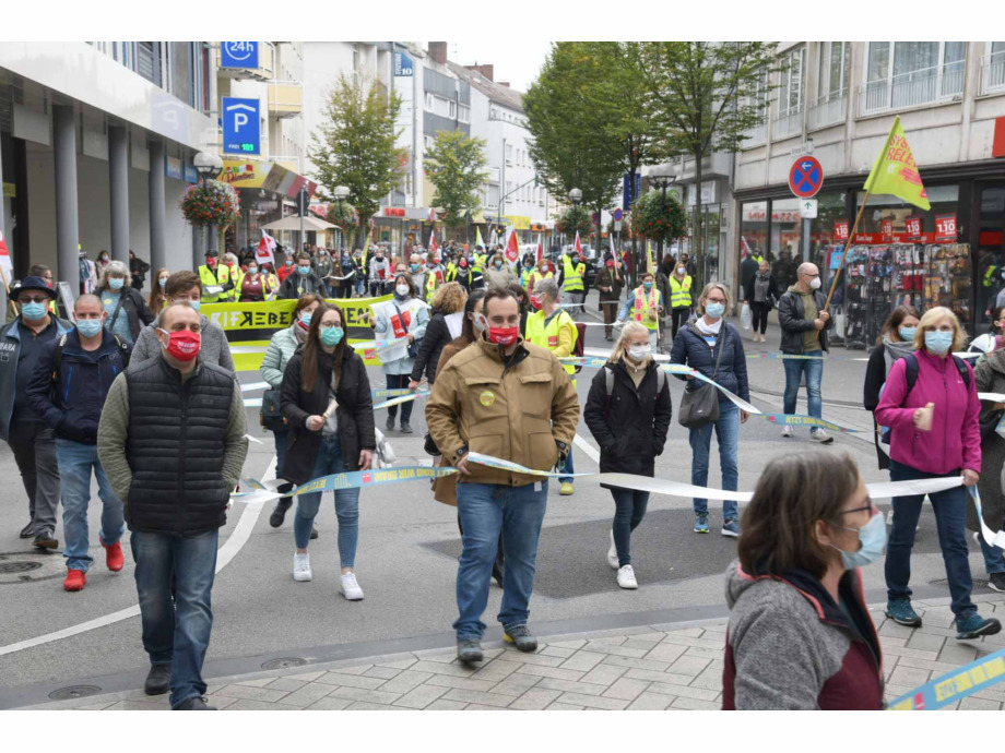 2020-09-30 Tarifrunde OeD Warnstreik Klinikum Hanau und Altenpflegezentrum Rodenbach 2020-09-30 Tarifrunde OeD Warnstreik Klinikum Hanau und Altenpflegezentrum Rodenbach