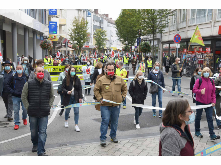 2020-09-30 Tarifrunde OeD Warnstreik Klinikum Hanau und Altenpflegezentrum Rodenbach 2020-09-30 Tarifrunde OeD Warnstreik Klinikum Hanau und Altenpflegezentrum Rodenbach