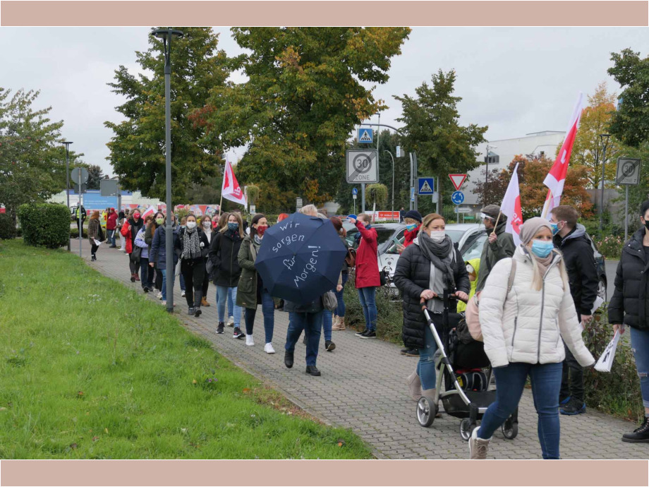 "Wir halten den Laden am Laufen - jetzt seid ihr dran" - Warnstreik am 15.10. in Bad Vilbel "Wir halten den Laden am Laufen - jetzt seid ihr dran" - Warnstreik am 15.10. in Bad Vilbel
