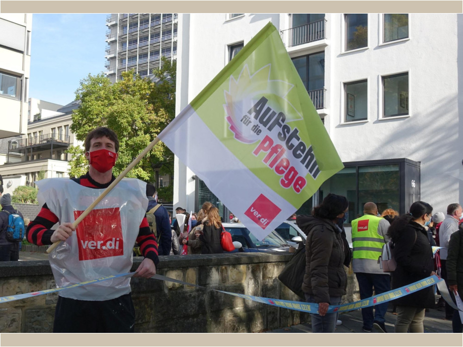 Aufstehn für die Pflege