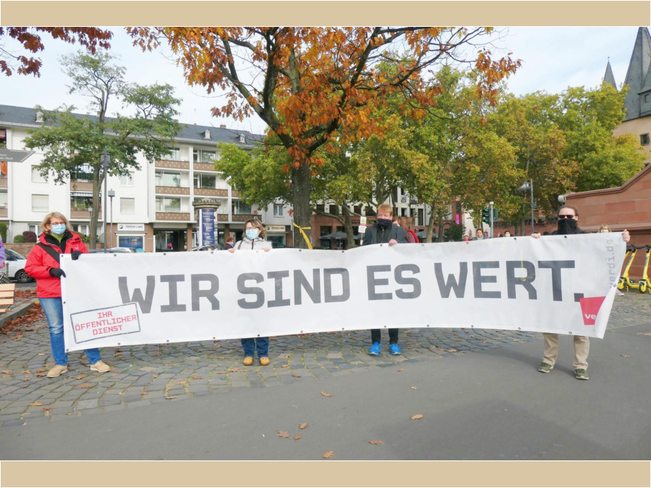 Wir sind es wert