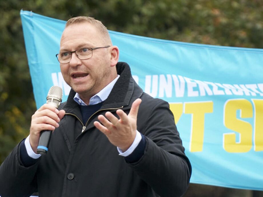 ver.di Bundesvorsitzender Frank Werneke
