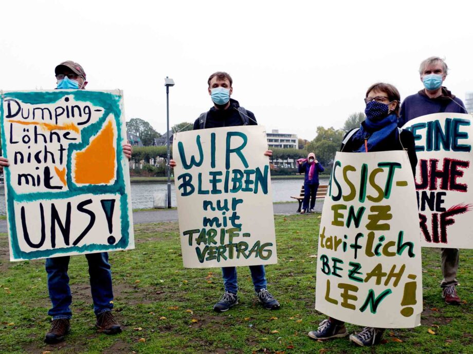 Dumpinglöhne nicht mit uns!