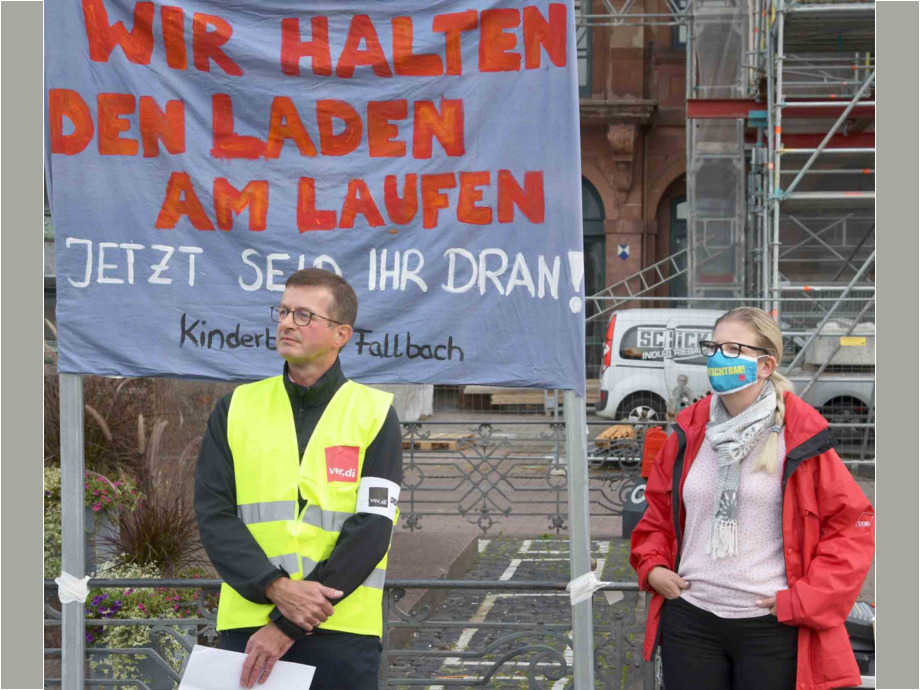 2020-10-01 Tarifrunde TV OeD - Streikfrühstück auf dem Marktplatz in Hanau 2020-10-01 Tarifrunde TV OeD - Streikfrühstück auf dem Marktplatz in Hanau
