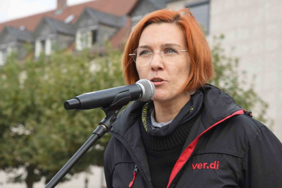 2020-10-01 Tarifrunde TV OeD - Streikfrühstück auf dem Marktplatz in Hanau 2020-10-01 Tarifrunde TV OeD - Streikfrühstück auf dem Marktplatz in Hanau